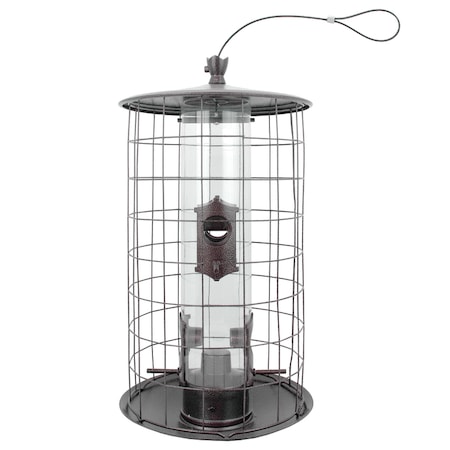 Perky-Pet Perky-Pet Wild Bird 3 lb Metal Wire Wire Cage Bird Feeder 4 ports 735B